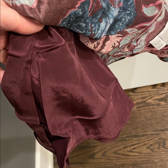 NWT silk La Fuori maxi dress. Hand beaded. Size M (fits US 6) - Picture 8 of 8